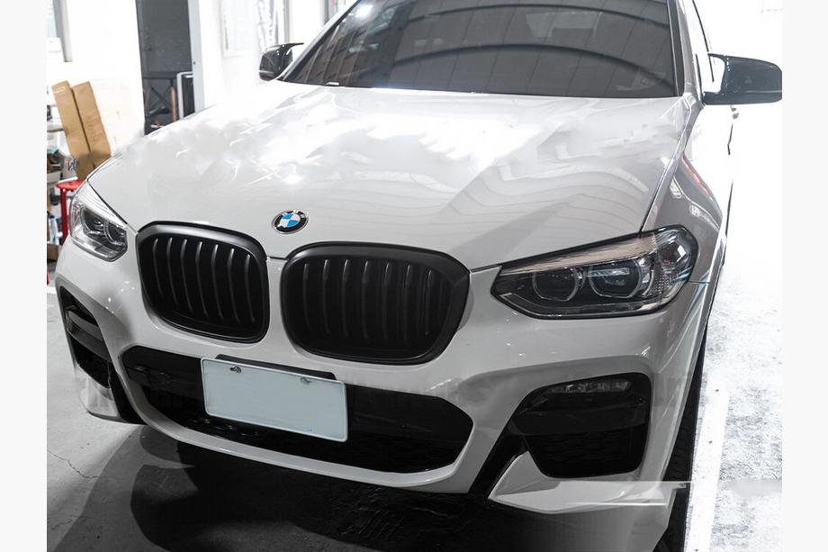 BMW X3 G01 2018- Nieren 1 Bar (2018-2021, Schwarz Matt) Foto 1