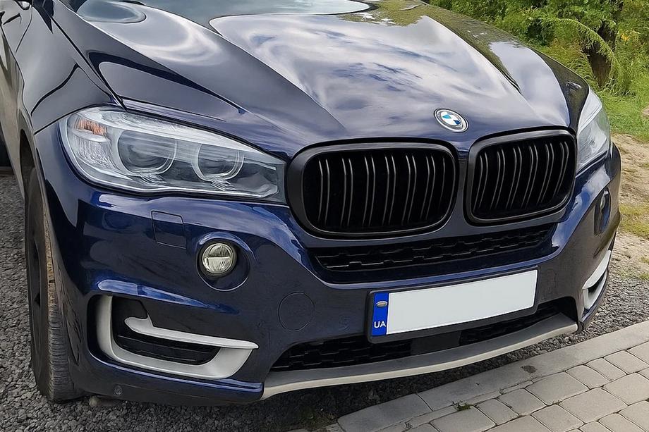 BMW X5 F15 2013-2018 Nieren M-Look (schwarz matt) Foto 1