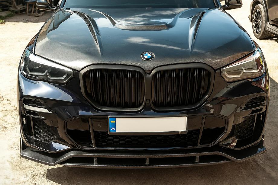 BMW X5 G05 2019–2026 Nieren M-Look (2019-2022, Schwarz Matt) Foto 1