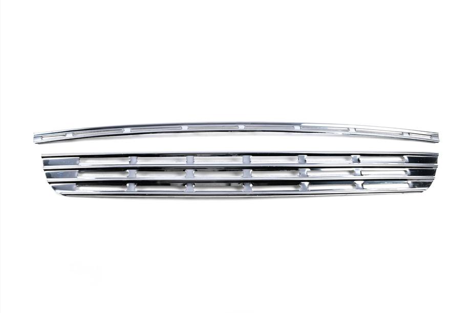 Citroen Berlingo 2008-2018 Chrom Kühlergrill Abdeckungen (2-tlg., Edelstahl) Foto 6