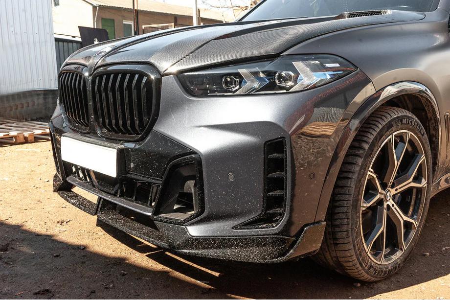 BMW X5 G05 2019–2026 Nieren 1 Bar (2023+, Schwarz Glanz) Foto 3