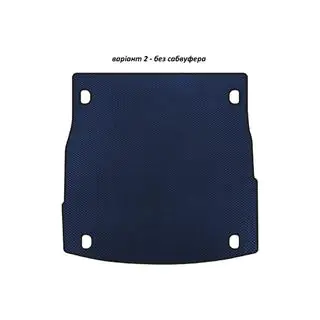 EVA Kofferraummatte V-2 (ohne Subwoofer, Blau)
