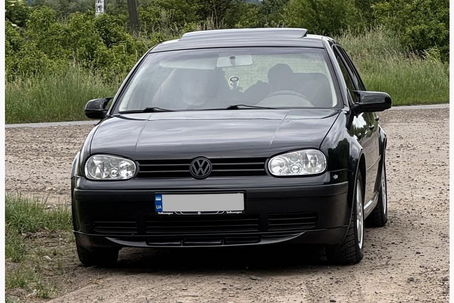 Volkswagen Golf 4 1997-2006 Frontlippe DPT (schwarz matt) Foto 4