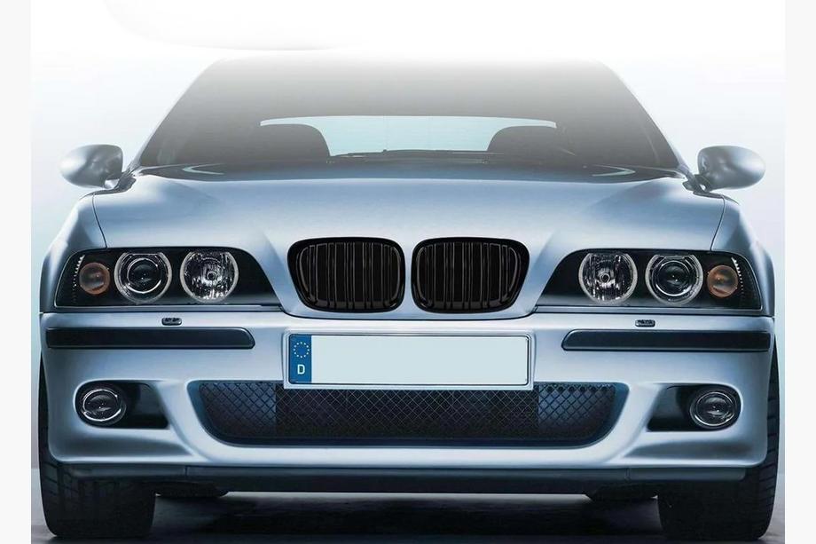 BMW 5 Series E39 1996-2003 M-Look Nieren (2000-2003, Schwarz Glanz) Foto 6