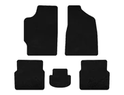 Audi 80 1978-1986 Premium Textil-Fußmatten (Sedan, Schwarz) Foto 2
