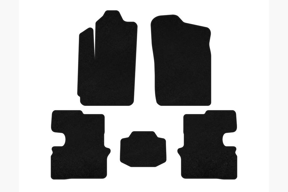 Chery M11 2008- Textil Fußmatten Premium (Schwarz) Image