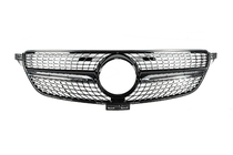 Mercedes GLE/ML сlass W166 2011-2018 Tuning Kühlergrill Diamond Black (GLE) Ohne Kamera Foto 6