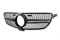 Mercedes GLE/ML сlass W166 2011-2018 Tuning Kühlergrill Diamond Black (GLE) Ohne Kamera Foto 7