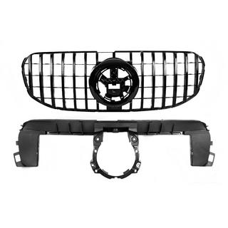 Frontgrill 2019-2023 (GT Panamericana Schwarz) Mercedes GLS X167 2019- Foto 4