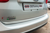 Ford C-Max/Grand C-Max 2010-2019 Kofferraumleiste Edelstahl Carmos - Türkischer Edelstahl Foto 6
