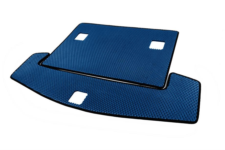 Chevrolet Captiva 2006-2019 EVA Kofferraummatte (7 Sitze, Blau) Foto 2