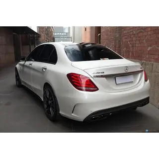 Heckstoßstange mit Diffusor (AMG C63-Design 2014-2021) Mercedes C-class W205 2014-2021 Foto 1