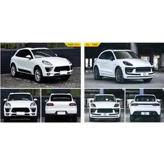 Facelift-Umrüstkit 2014–2018 auf 2021+ Porsche Macan 2014-2024 Foto 1