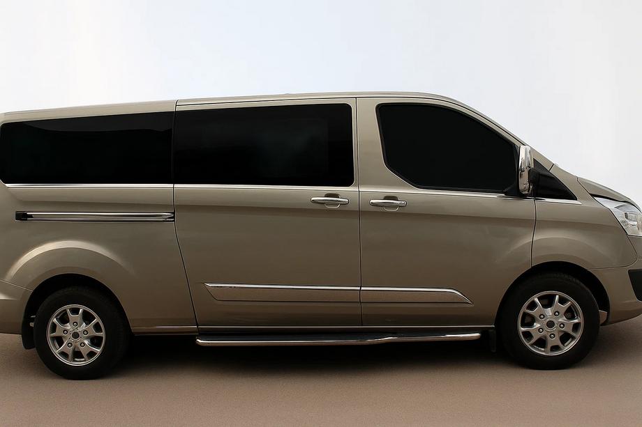 Ford Custom 2013-2022 Chrom Fensterleisten unten (8 Stk., Edelstahl) Image