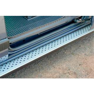 Trittbretter Allmond Grey (2 Stk., Alu) Ford Custom 2013-2022 Foto 2