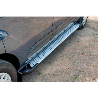 Trittbretter Allmond Grey (2 Stk., Alu) Ford Custom 2013-2022 Foto 1