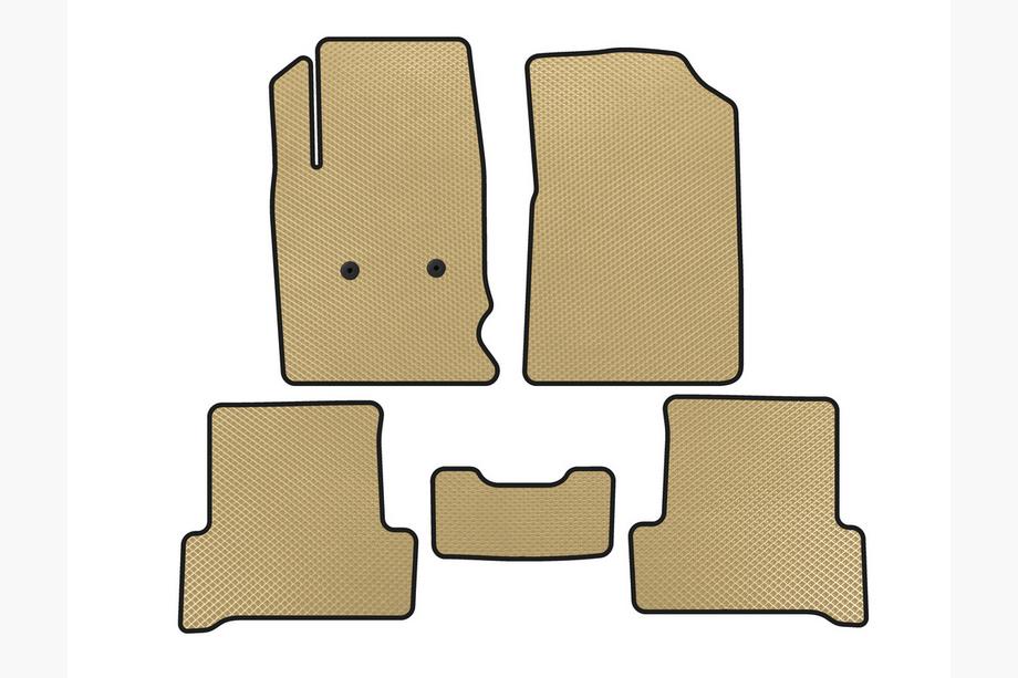 Chevrolet Colorado 2012–2022 2012-2022 EVA Fußmatten (Beige) Image