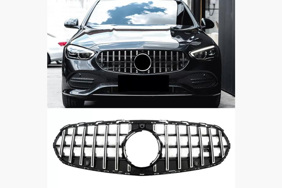 Mercedes C-class W206 2022- Frontgrill GT Panamericana (für Base) Foto 2