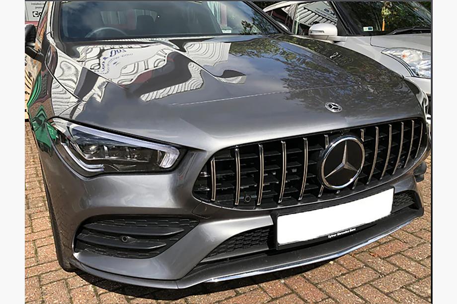 Mercedes CLA C118 2019- Frontgrill Panamericana GT (für 2023-2025) Foto 4
