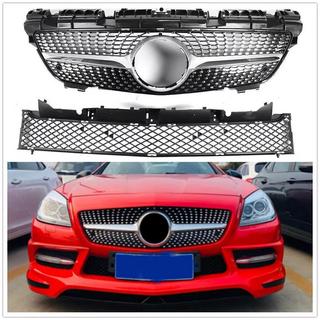 Frontgrill Diamond Black Mercedes SLK R172 2011-2016 Foto 3