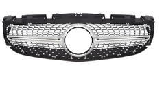 Mercedes SLC R172 2016-2020 Frontgrill Diamond Silber Foto 2