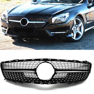 Frontgrill Diamond Black (2012-2016) Mercedes SL R231 2012-2020 Foto 1