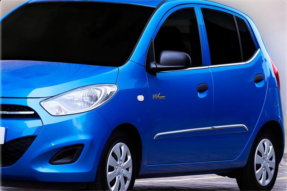 Hyundai I-10 2014-2017 Fensterzierleisten Edelstahl (8 Stk) Image