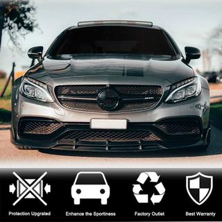 Frontlippe V2 für Frontstoßstange (Coupé/Cabrio C63 AMG 2015-2019, Carbon) Mercedes C-сlass W205 2014-2021 Foto 3