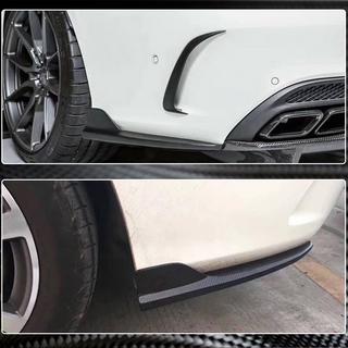 Heckstoßstangenaufsätze V2 (für Coupe/Cabrio AMG-Line / C43 AMG 2015-2019, Carbon) Foto 3