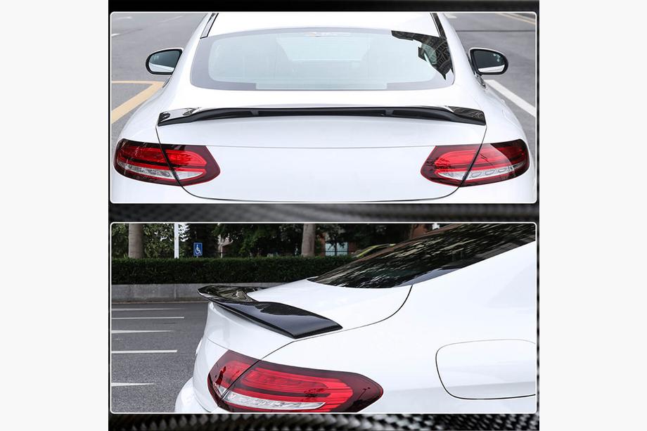 Mercedes C-class W205 2014-2021 Spoiler V1 Coupe 2015-2019 Carbon Foto 4