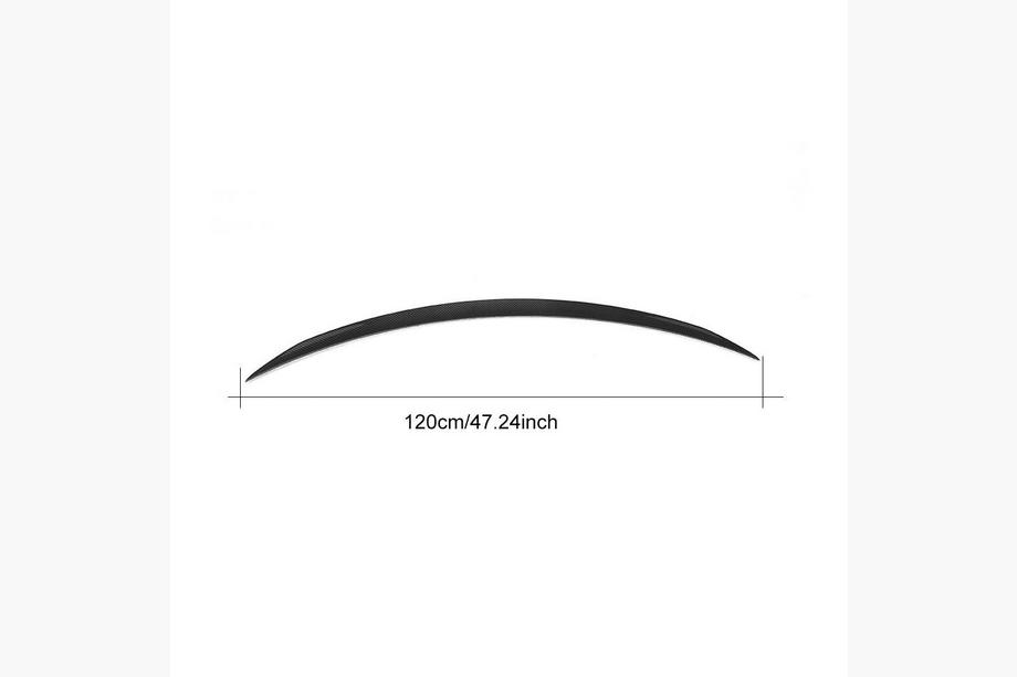 Mercedes C-class W205 2014-2021 Spoiler V3 (für Coupe 2015-2019, Carbon) Foto 5