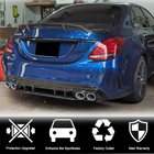 Mercedes C-class W205 2014-2021 Spoiler V1 (für SD 2015-2019, Carbon) Foto 4