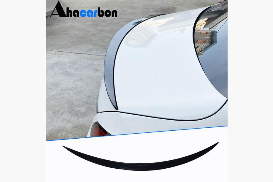 Mercedes C-class W205 2014-2021 Heckspoiler V3 (für SD 2015-2019, Kunststoff) Image
