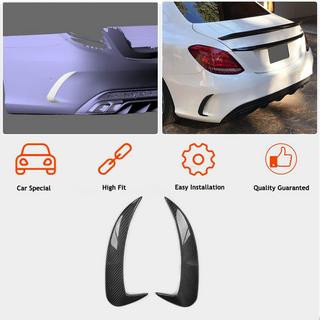 Heckstoßstangenabdeckung für SD C43/C63 AMG 2015-2019 Carbon Foto 2