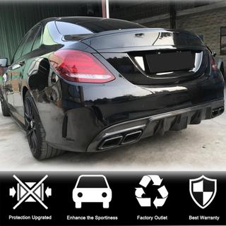 Heckdiffusor V3 für SD C43/C63 AMG 2015-2019 Carbon Mercedes C-class W205 2014-2021 Foto 2