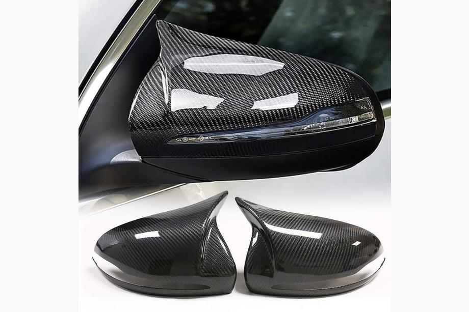 Mercedes C-class W205 2014-2021 Spiegelkappen V3 (Carbon) Image