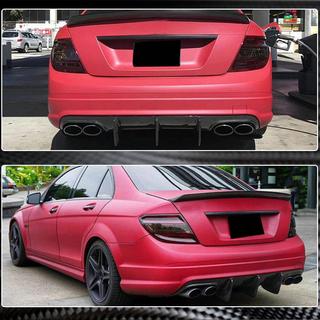 Heckdiffusor V1 für AMG SD 2008-2011, Carbon Mercedes C-class W204 2007-2015 Foto 4