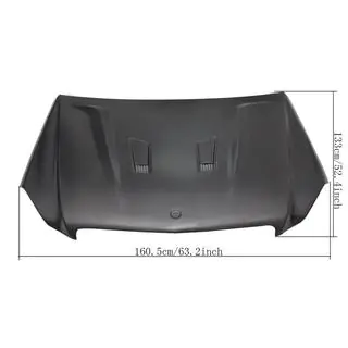 Motorhaube 2012-2014 (für C63 Sedan, Kunststoff) Mercedes C-class W204 2007-2015 Foto 2