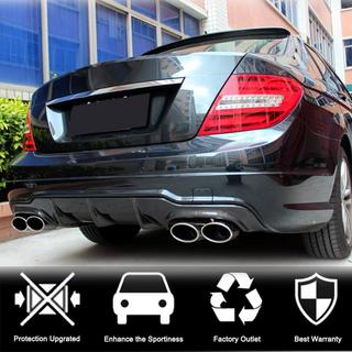 Heckdiffusor V1 für AMG SD/Coupe 2012-2014 Carbon Mercedes C-class W204 2007-2015 Foto 2