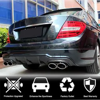 Heckdiffusor V1 für AMG SD/Coupe 2012-2014 Carbon Foto 2