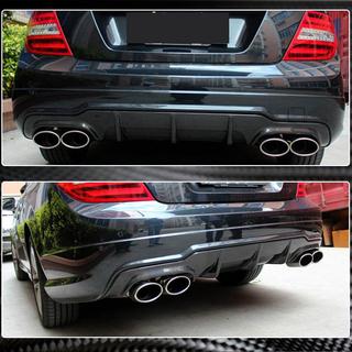 Heckdiffusor V1 für AMG SD/Coupe 2012-2014 Carbon Mercedes C-class W204 2007-2015 Foto 3