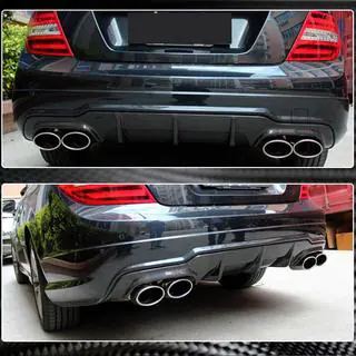 Heckdiffusor V1 für AMG SD/Coupe 2012-2014 Carbon Foto 3