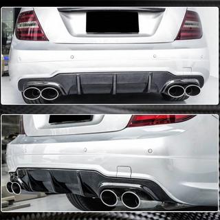 Heckdiffusor V1 für AMG SD/Coupe 2012-2014 Carbon Mercedes C-class W204 2007-2015 Foto 4
