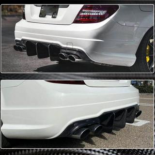 Heckdiffusor V2 für AMG SD/Coupe 2012-2014 Carbon Mercedes C-class W204 2007-2015 Foto 3