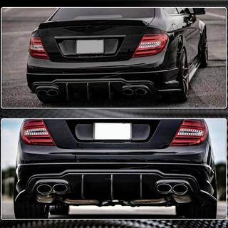 Heckdiffusor V2 für AMG SD/Coupe 2012-2014 Carbon Mercedes C-class W204 2007-2015 Foto 4