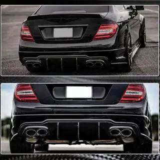 Heckdiffusor V2 für AMG SD/Coupe 2012-2014 Carbon Foto 4