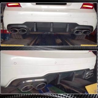 Heckdiffusor V3 für AMG SD/Coupe 2012-2014 Carbon Mercedes C-class W204 2007-2015 Foto 3
