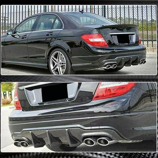 Heckdiffusor V3 für AMG SD/Coupe 2012-2014 Carbon Mercedes C-class W204 2007-2015 Foto 4