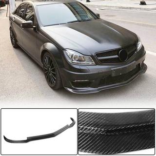 Frontstoßstange Lippe V2 Aufsatz (für AMG 2012-2014, Trockencarbon) Foto 1