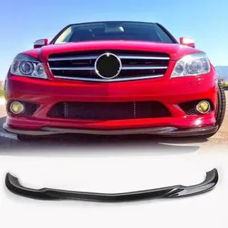 Frontstoßstange Lippe Aufsatz (für AMG-Line 2008-2011, Carbon) Foto 1